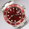 Mens Designer Watch Movement Watch Mens Limited Edition Automatic with Red Dial et Bezel Watch Role 40mm Watch Man Watch AAA Watch for Mens Luxurywatches with Box
