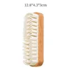 Cleaning Brushes 1Pc Suede Shoe Brush Wood White Rubber Scrubber Stain Eraser For Nubuck Material Boots Bags Cleaner Tool Drop Deliver Otubw