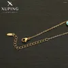 Pulseiras de link xuping jóias panorâmicas de cristal em forma de água da moda para mulheres x000672707