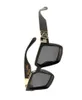Luksusowe milioner okularów przeciwsłonecznych pełna ramka Vintage Sunglass Designerskie okulary przeciwsłoneczne dla mężczyzn błyszczące złoto gorące sprzedaż złoto plated 0993