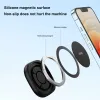 Стенд Uurig Vrig MG01 Магнитный телефон для магнитного телефона для магнитного крепления для 1/4 для iPhone 14 13 12 Series с магнитным диском MG08