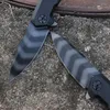 0095 Titanium liga Ball rolando Flipper dobrável faca S90V Acabamento acetinado Blade EDC Pocket Knives Sobrevivência Equipamento tático