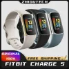 時計オリジナルFitbitチャージ5フィットネススポーツトラッカーヘルスハートレートスリープモニターECG防水スマートウォッチ