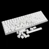 Toetsenborden 133 RSA -balvorm Wit Dikke Dikke PBT Dubbele schot Schijn door achtergrondverlichting Keycaps voor MX mechanisch toetsenbord 108 96 87 84 68 64 61