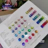 Kits Eleanos Galaxy 25 Colors Cat Eye Gel Polish Set With Color Swatch 9D Magnet Gel Need Top Coat UV LED Gel Collection Nail Gel Kit