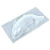 Moulds 1pc Fish Mold 3D Koi Fish Shape Plastic Cake Chocolate Jelly Mould DIY Soap Handmade Sugarcraft Mold Baking Molds