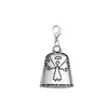 Estatuetas decorativas abençoando os sinos do amigo Bell Keychain Decorações de amizade criativas para mochila/chave adequado ou ente querido