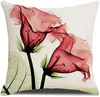 Pillow Modern Floral Print Cover 50x50 For Outdoor Patio Garden Living Room Sofa Farmhouse Decoration Home