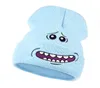 Mr Meseeks Strickhüte Winter Anime Caps warmer Cartoon Liebste Beanie Outdoor Sport Ski -Strickhüte Skullie6079954