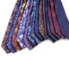 Bow Ties 20 couleurs 7cm pour hommes cravates floral pour homme polyester silk jacquard motifs cravat Business Party Corbatas para hombre