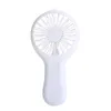 Party Favor Handheld Liten Fan Cooler Portable USB Laddning Mini Silent Desk sovsal Office Studentgåvor Drop Delivery Home Garden Otsfj