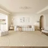 Carpets French Crème Couleur de salon Décoration Tapis Home Bedroom Bedside Baye Witle