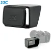 حماة JJC 3 "كاميرا LCD غطاء محرك السيارة 70 × 50 مم شاشة شاشة SUN SNOD SUNSHADE لـ Sony ZV1 ZVE1 A7CR CANON EOS M50 800D FUJIFILM XH2