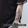 Trasferimento tatuaggio Adesivi per tatuaggi temporanei Elementi di meditazione Zen impermeabili MENS FINUNA FINUNA TATTOO AVILIO SIMOLATO COLORE TATTO SIMETTUILI 240427