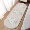 Tapijten Kinderkamer Slaapkamer Lang tapijt Super-dichtheid Fluffy Pluche Kawaii Bedide Bodemmat Absorberende niet-slip badkamer Doormat Gebied Tapijten