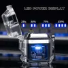 Typ-C-naładowanie Flomsian Blorter Transparel Waterproof Electronic Pulse Pulse Outdoor