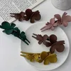 Hair Clips Barrettes Fashionable butterfly hair clip for women large back of the head claw small ponytail braid shark design accessories