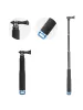 Accessoires voor GoPro Hero 12 Selfie Stick Monopod aluminium legering Selfie Stick instelbaar voor GoPro Hero 11 10 9 Insta360 One X3 DJI Action3