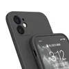 Casos de telefone celular capa de telefone preto adequado para iPhone 14 15 Pro máximo 13 xr Se 2020 12 mini 6 6s x xs 11 Pro 7 8 Plus Soft Phone capa de desenho animado Urso J240509