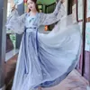 Traditionele vrouwen bloeien hanfu jurk oud Chinees kostuum mooie dans hanfu originale prinses tang dynastie gewaad 240418