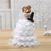 FESTIMENTO DE FESTIMENTO Moda Topper Bolo Topper Resina leve Doll de estátua de casal de casal de casamento