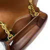 Модная цепная сумка для женщин клапает сумки простая сумочка поперечного тела