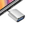 USB C TF-kortläsare 480 Mbps 512GB Type-C till TF Mini Memory Card Reader för smartphone Android /surfplattor /PC /Laptop Keychain