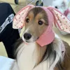 Dog Apparel INS Style Ear Pet Knitted Hat Winter Warmth Cover Cat Cute Decoration Cap Pomerian Accessories