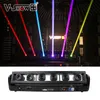 Vshow 3W 6EYES RGB Full Color Moving Laser Bar voor Disco DMX