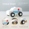 Mobiles # Silicone Car Baby 0-12 mois Toys Ambulances Truck for Babies Food Grade Silicone Enseignement éducatif Nou nouveau-né D240426