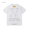 Lvse Shirt Designer Mens T Shirt Womens Fashion Hip Hop Clothing Loose Versatile Trendy Inner M-3Xl 14564 Shirt 887