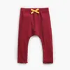 Broek Spring pasgeboren babymeisjes broek casual benen mode kinderen pp broeken voor meisjes zachte baby kinderen lange broek 2023L2404