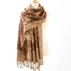 Sjaals een dames multi-colour vintage pashmina cashew Boheemse stijl lange tassel winddichte grote sjaal sjaal d240426
