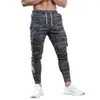 Men's Pants Gym fitness pants for mens sportswear bodybuilder running pants sports training Trousers running pantsL2403