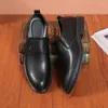 Dress Shoes Work Men's Business Chef Black Classic Leather Casual Elegant