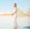 Maternidade Vestidos Novos 2020 Lace Maternity Dress Wedding Party Photography Props V-deco