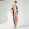 Платья для вечеринок Miyake платье для женщин с пешком в стиле праздничного стиля элегантное длинное модное платье большое размер дизайн V-образного выхода