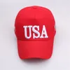 New Keep America Great Hat Donald Trump Hats Maga Trump Wsparcie baseballowe czapki sportowe baseball czapki czerwone 50pcs darmowe shippppppp