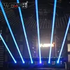 VSHOW 12W 6EYES RGB Pełny kolor poruszający się laserowy pasek do disco DMX