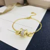 luxe keramiek armband bedel armbanden ontwerper sieraden vrouw oprijst goud zilveren ketting armband roestvrijstalen sieraden voor vrouwen feest bruiloft cadeau