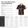 Casual shirts voor heren Steampunk Butterfly Hawaiiaans shirt Men Strand Abstract Animal Short-Sleeve Streetwear Classic Oversized Blouses