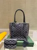 Modedesigner handväska män och kvinnor plånbok mini crossbody dubbelsidig shopping handväska pocket hobo läderväska