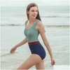 Swim Wear Jy Sand Swimwear Женщина Colourf One Piece Swimsuit Lady Y купание женское элегантное элегантное AA230524