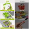 Tools 1pc Vegetable Chopper Onion Chopper Dicer, 12 Blades Veggie Chopper with Container, Vegetable Cutter Vegetable Spiralizer Vegeta