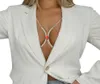 Dernières femmes Chaînes mammaires sexy pour la mode de nuit Fashion Crystal Girls Bra Boday Chains attrayantes bijoux de poitrine5143554