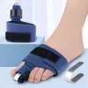 Gereedschap 1PC TOE Corrector Teen Fractuur Fixator Orthesen voeten Bot Duim Regel Correctie Soft Pedicure Sokken Bunion Roemener