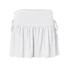 Skirts Cloud Hide Women Sports Tennis Golf Skirt Fitness Shorts High Waist Athletic Running Short Quick Dry Skort Pocket