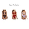 Women's Swimwear Women Sexy Mesh Ultra-Thin Bodysuit Sleepwear Transparent Nightwear Lingerie Underwear Passion See Through Swimsuits