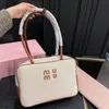 MIMU Vintage Designer Luxury Fashion Tote Sacs de grande capacité Bac à main pour femmes contrastes