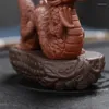 Tea husdjur zisha husdjur handgjorda fina set kinesiska drake play kan höja magasceremonin ornament
